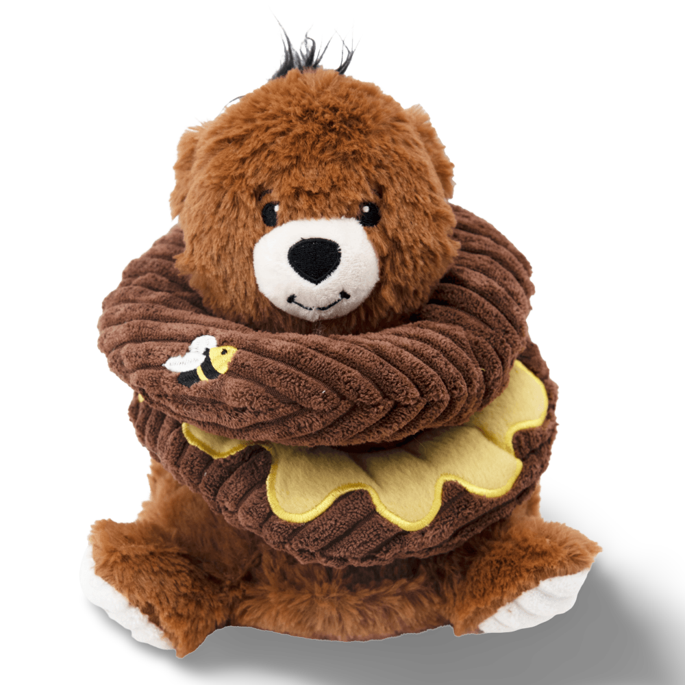 Ringamals Honey Bear Dog Toy