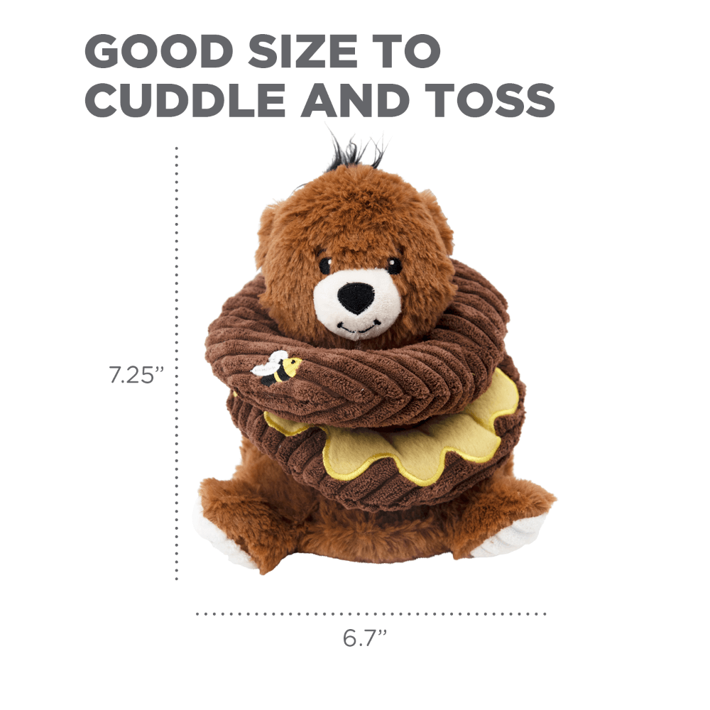 Ringamals Honey Bear Dog Toy