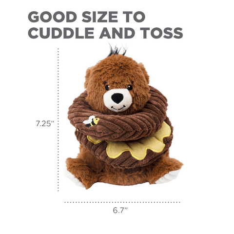 Ringamals Honey Bear Dog Toy