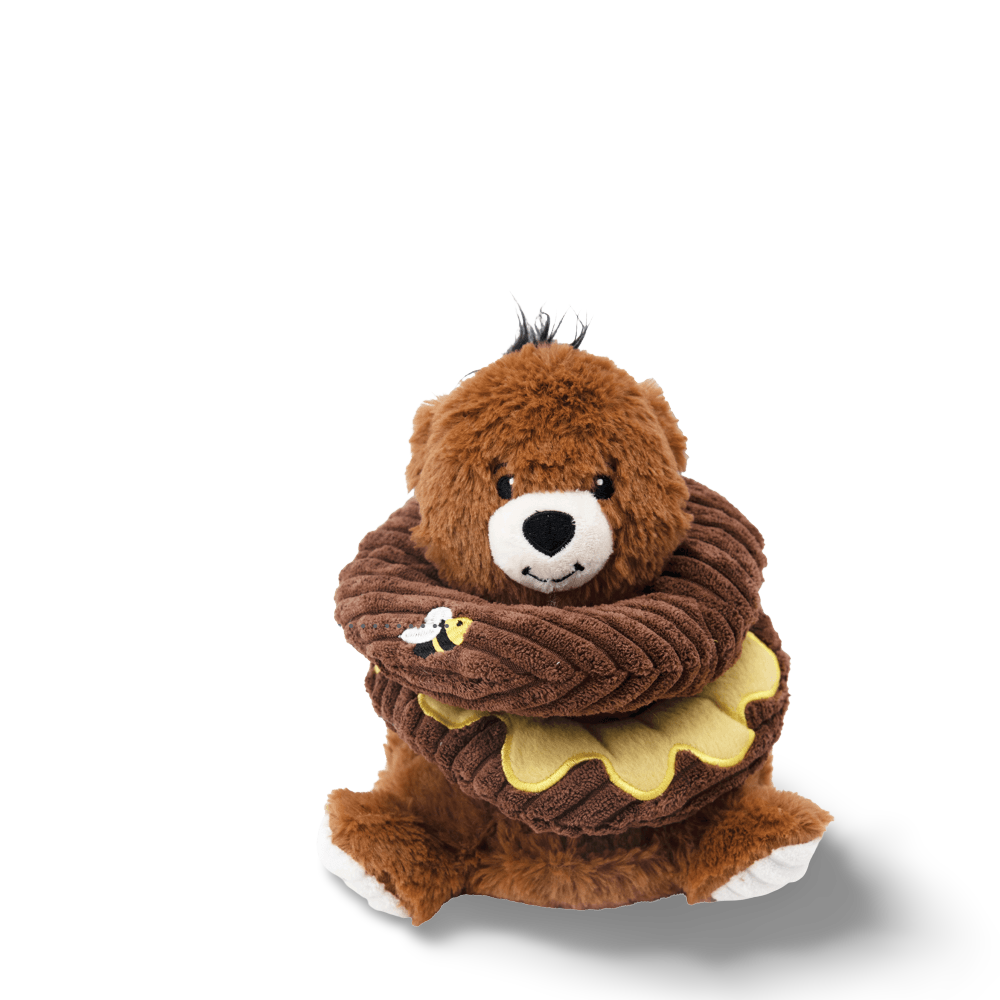 Ringamals Honey Bear Dog Toy