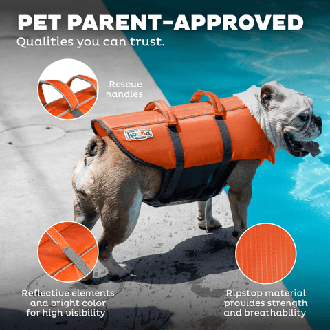 Ripstop Granby Splash Dog Life Jacket