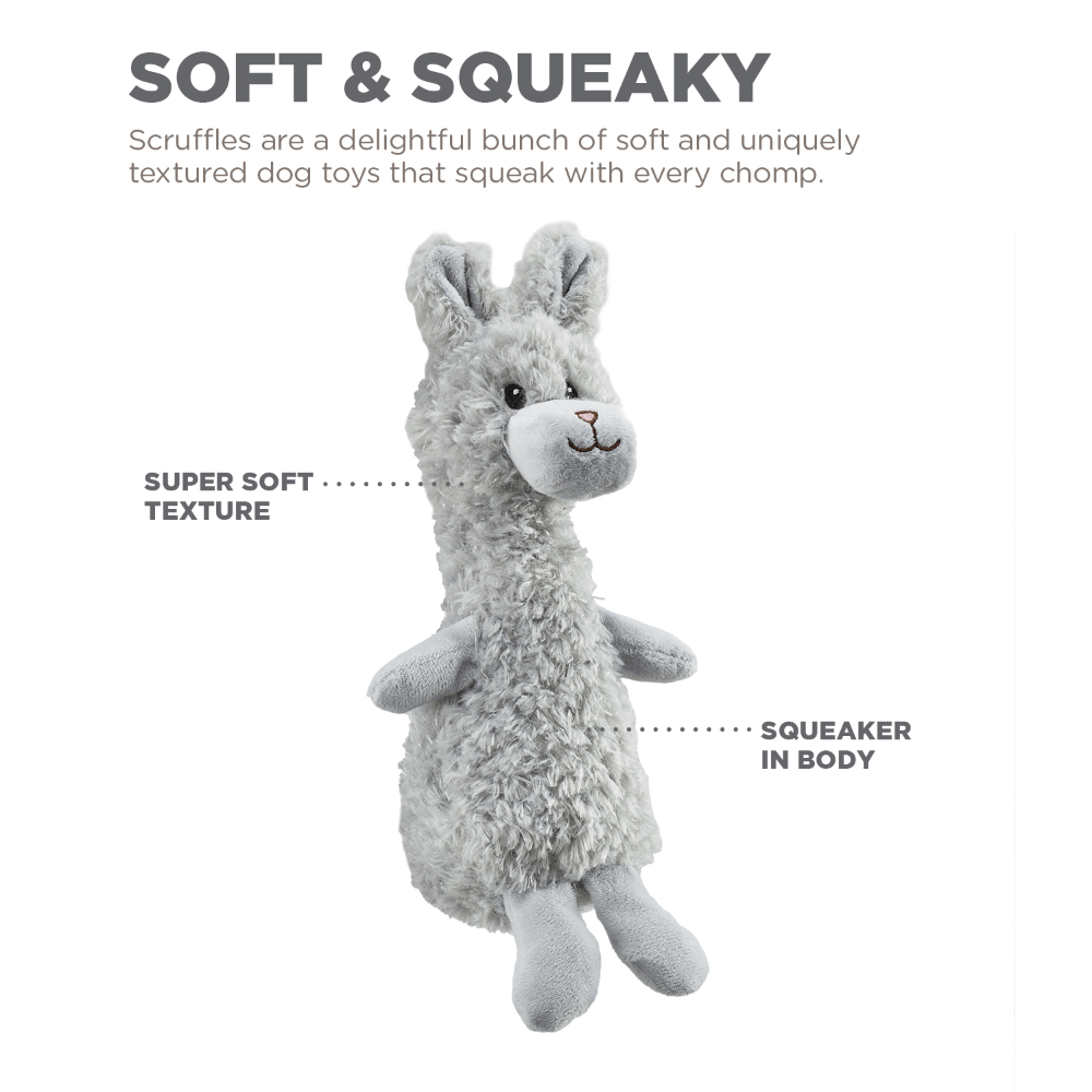 Scruffles Bunny Dog Toy