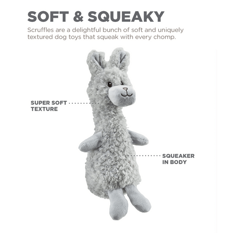 Scruffles Bunny Dog Toy