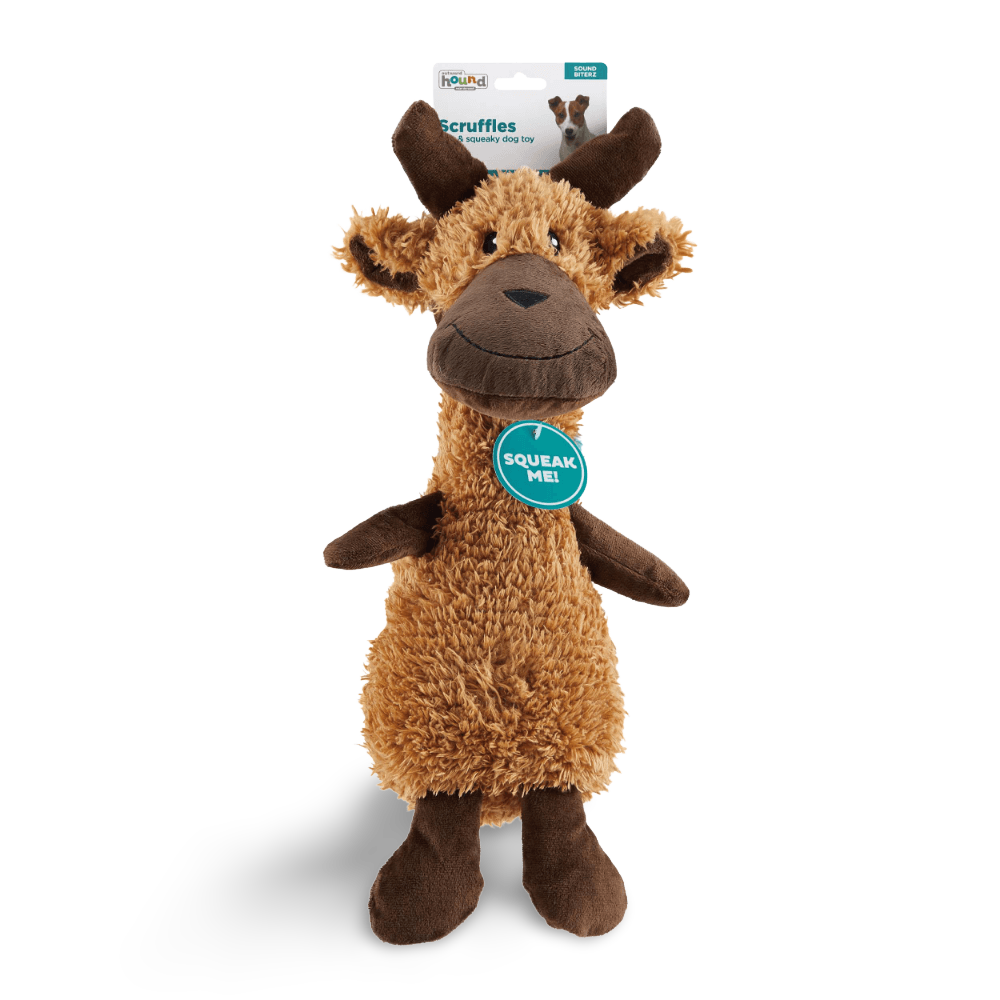 Scruffles Moose Dog Toy