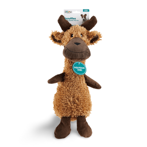 Scruffles Moose Dog Toy
