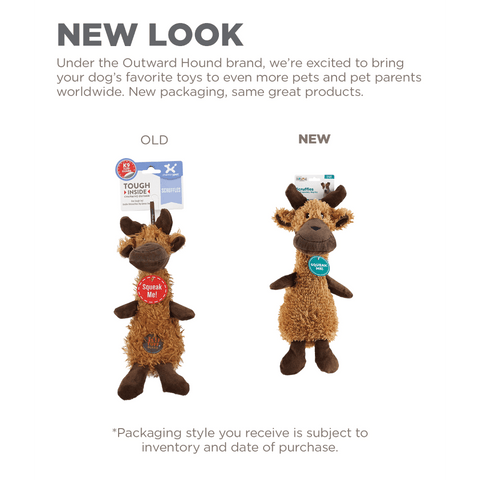 Scruffles Moose Dog Toy