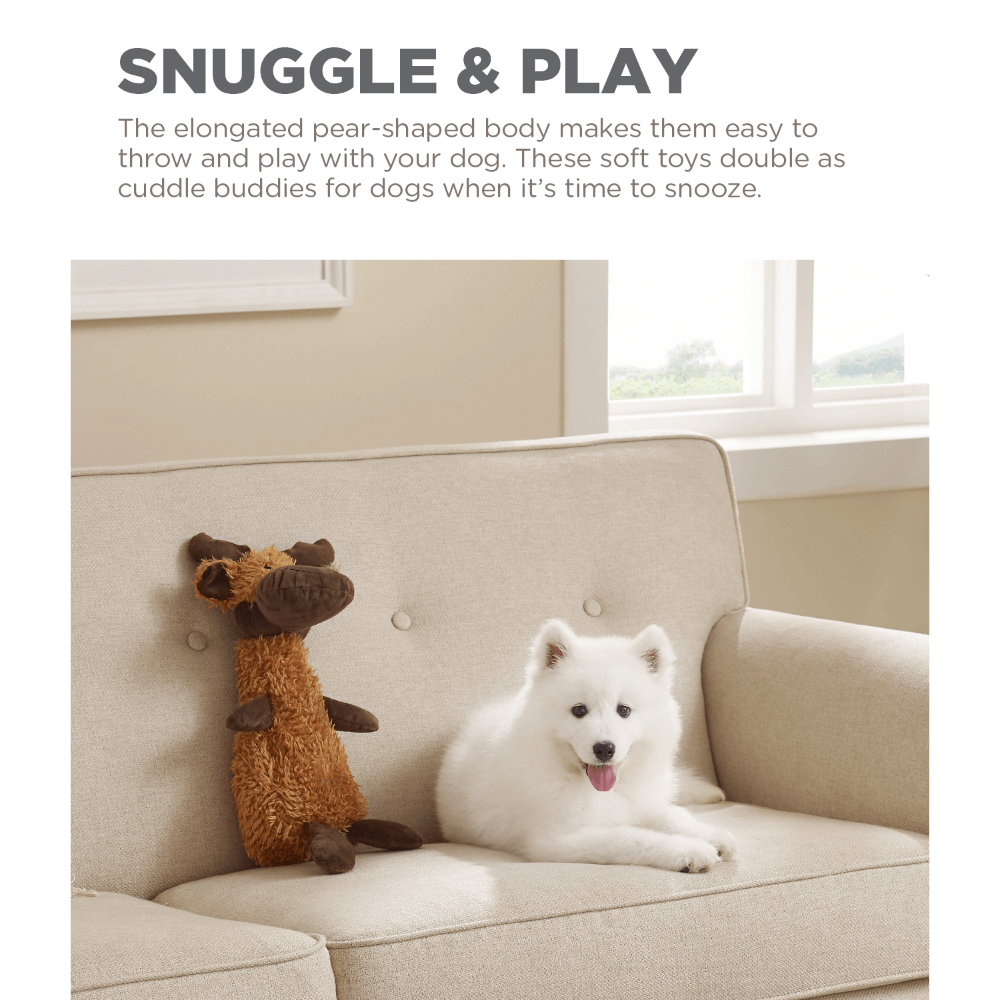 Scruffles Moose Dog Toy