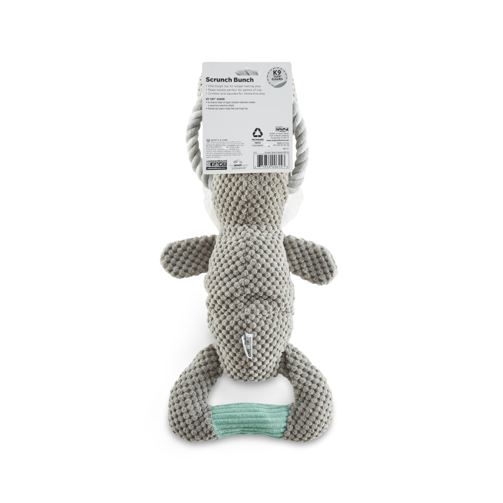 Scrunch Bunch Bunny Dog Toy