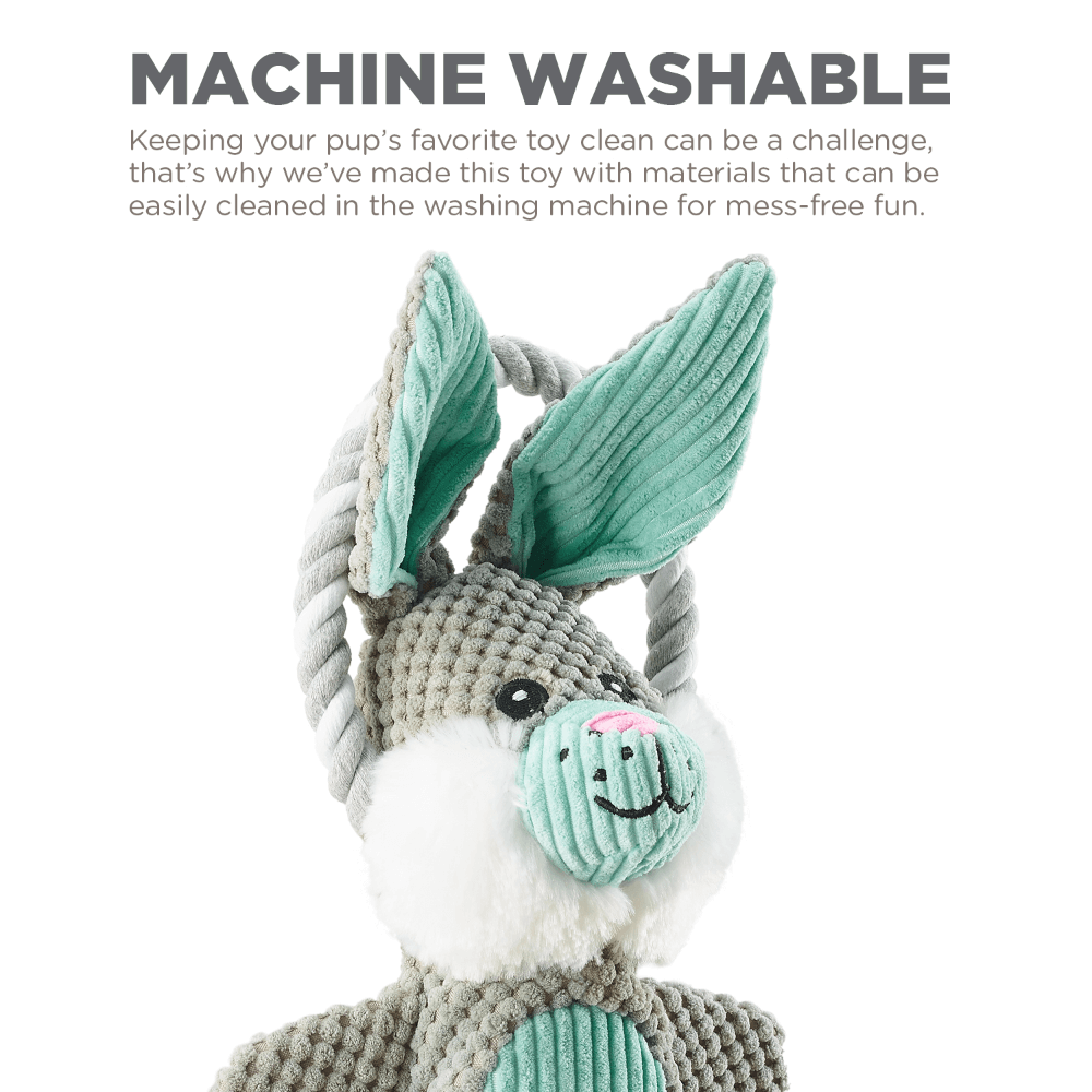 Scrunch Bunch Bunny Dog Toy