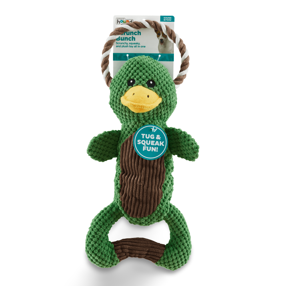 Scrunch Bunch Duck Dog Toy