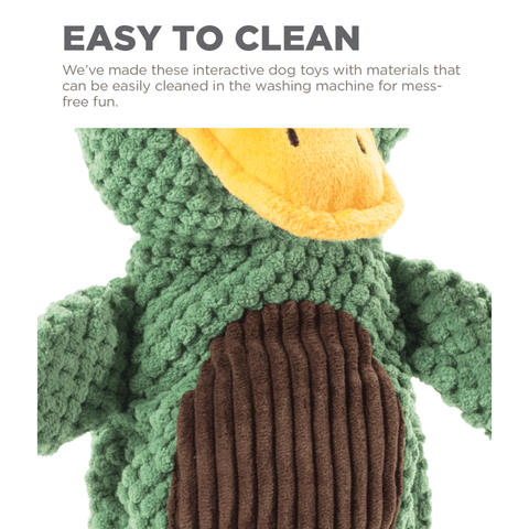 Scrunch Bunch Duck Dog Toy