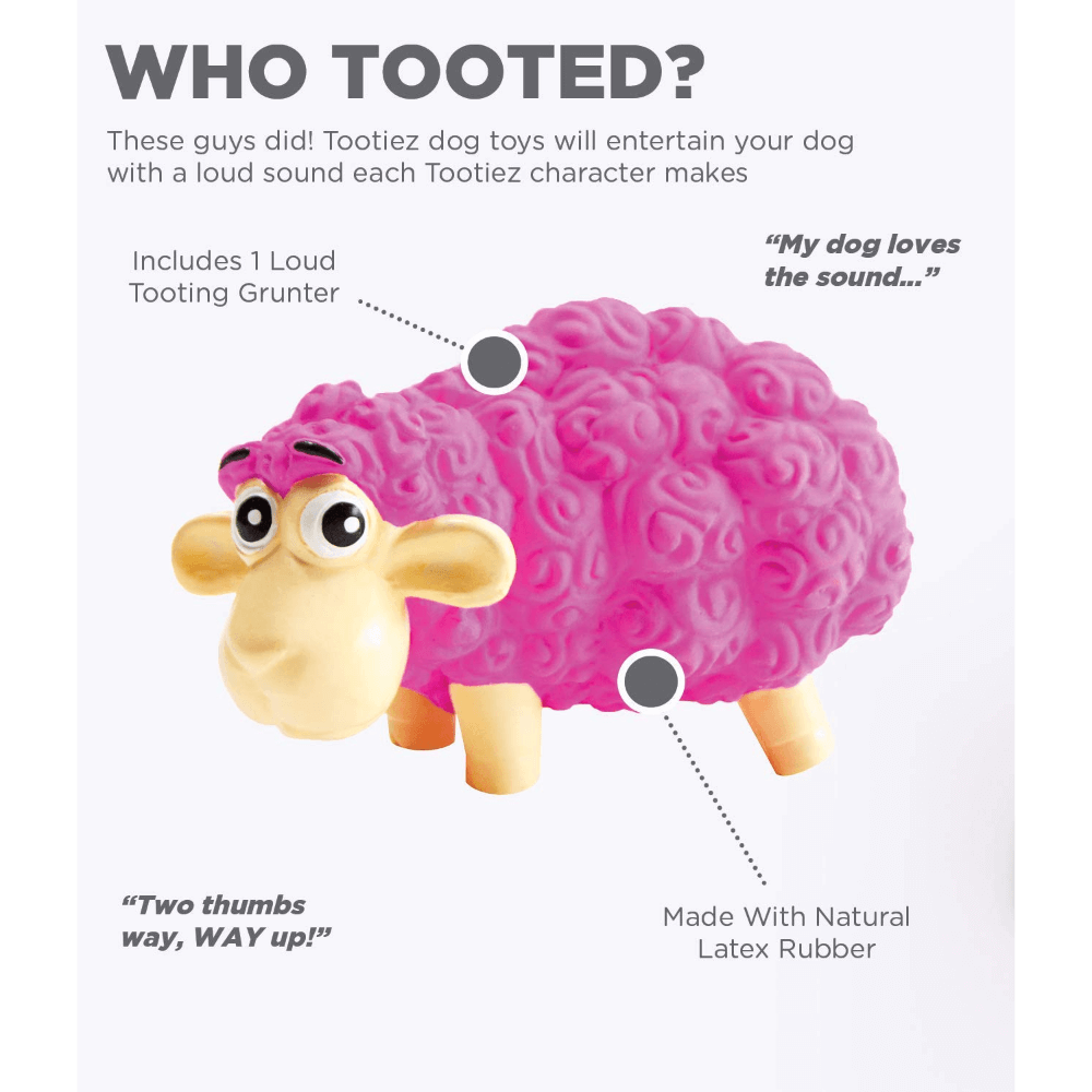 Tootiez Sheep Dog Toy
