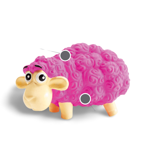 Tootiez Sheep Dog Toy