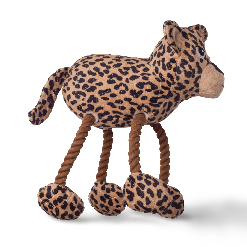 Tuggy Buddys Leopard Dog Toy