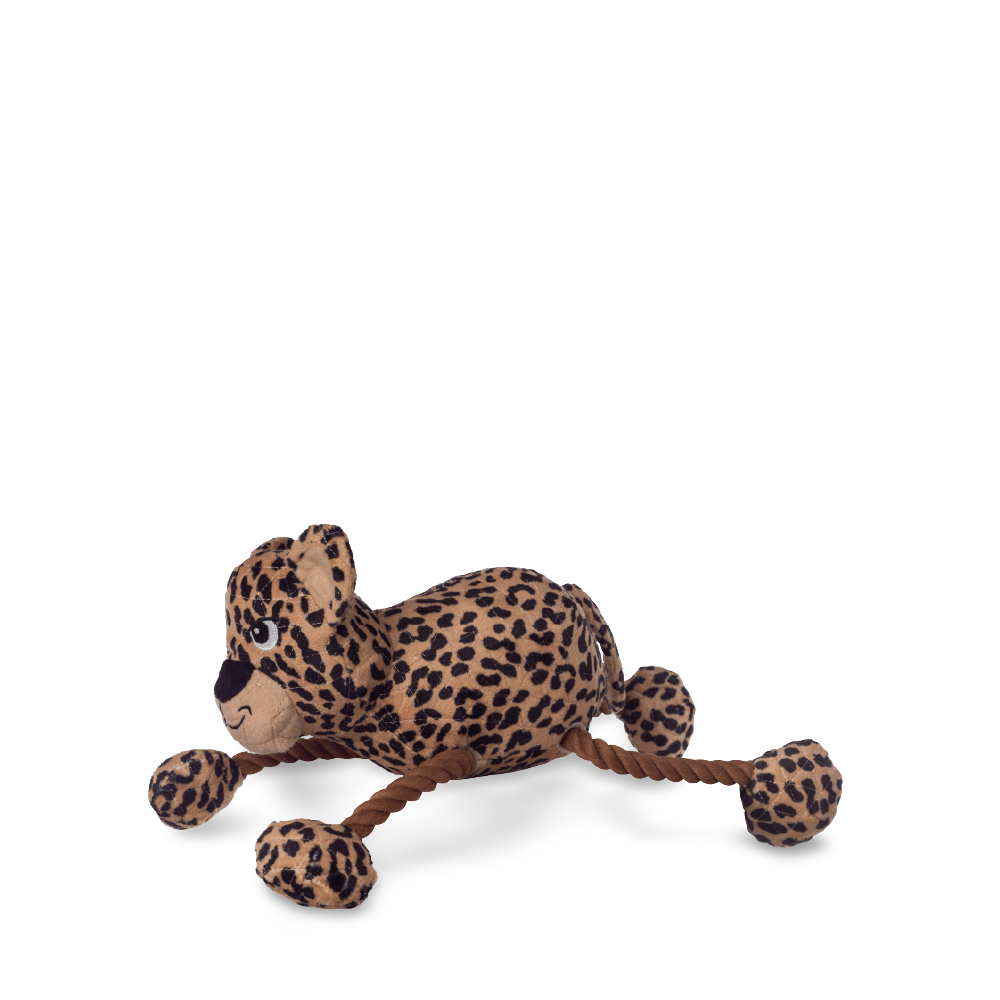 Tuggy Buddys Leopard Dog Toy