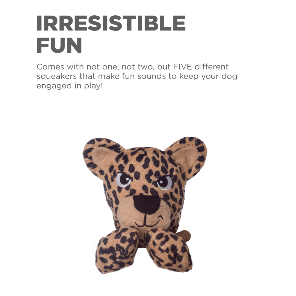 Tuggy Buddys Leopard Dog Toy