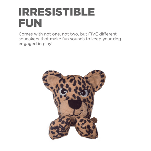 Tuggy Buddys Leopard Dog Toy