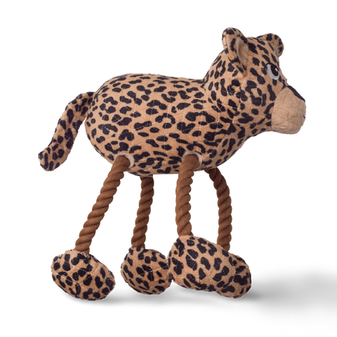 Tuggy Buddys Leopard Dog Toy