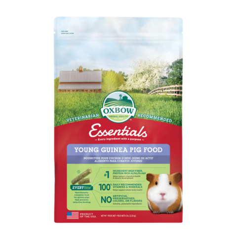 Essentials Young Guinea Pig Food With Alfalfa Hay