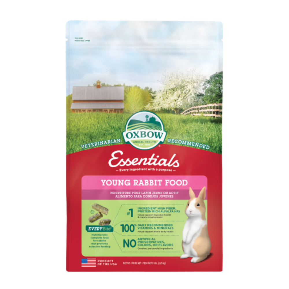 Essentials Young Rabbit Pellet Food With Alfalfa Hay