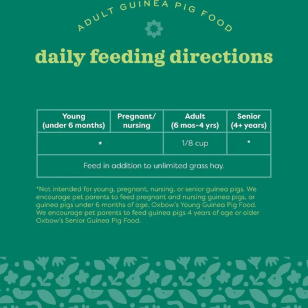 Garden Select Adult Guinea Pig Food