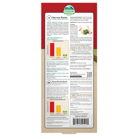 Harvest Stacks Western Timothy Hay With Carrot For Small Animals