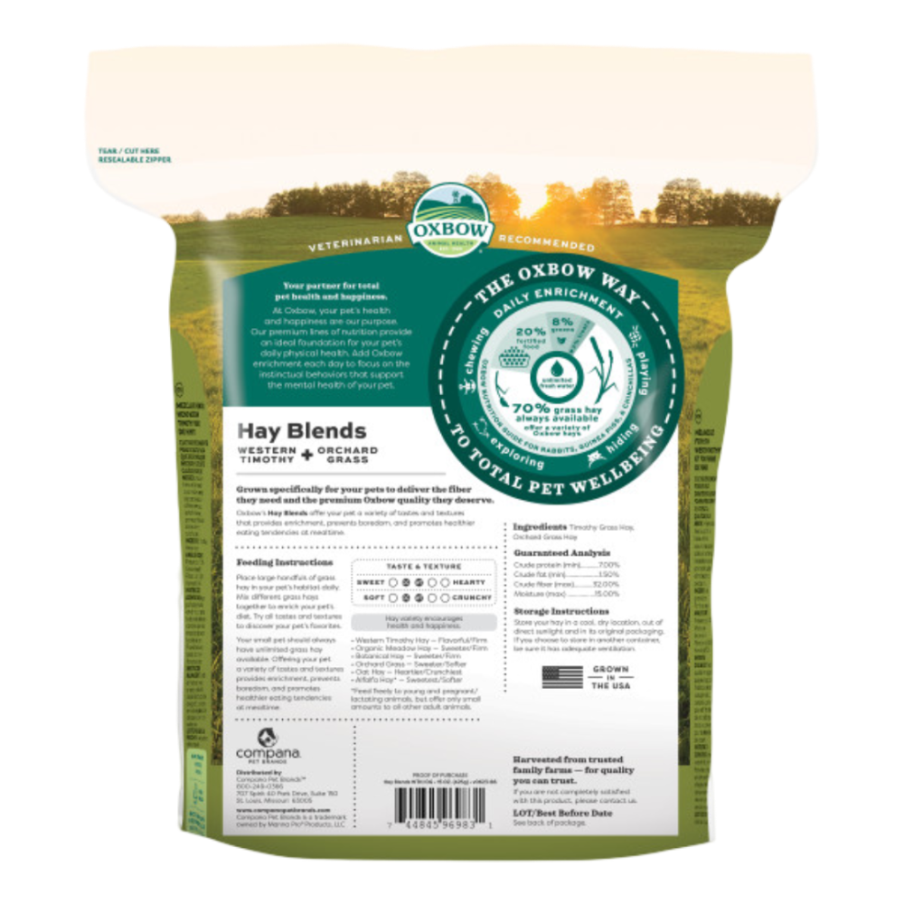 Hay Blends Western Timothy And Orchard Grass For Small Animals