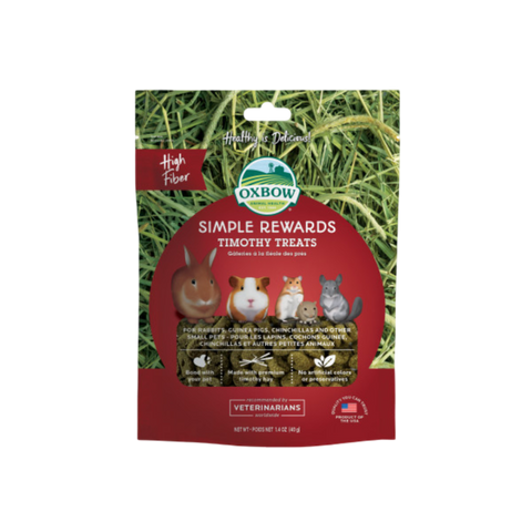 Simple Rewards Timothy Hay Treats For Small Animals