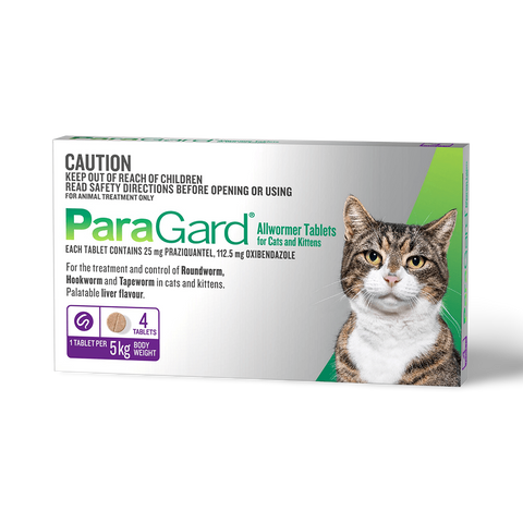Allwormer Cat Purple