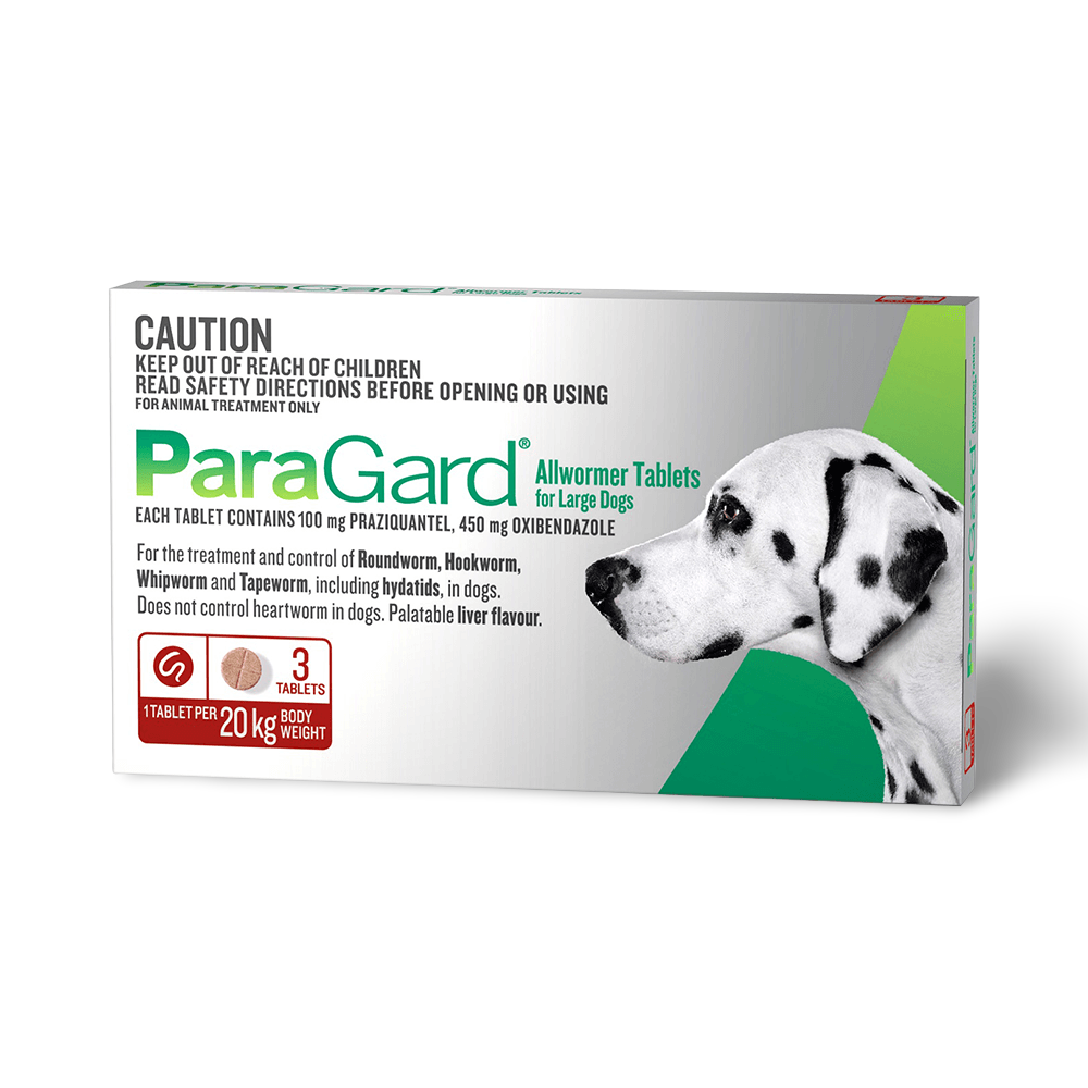 Allwormer Tablets Dog 20kg Red