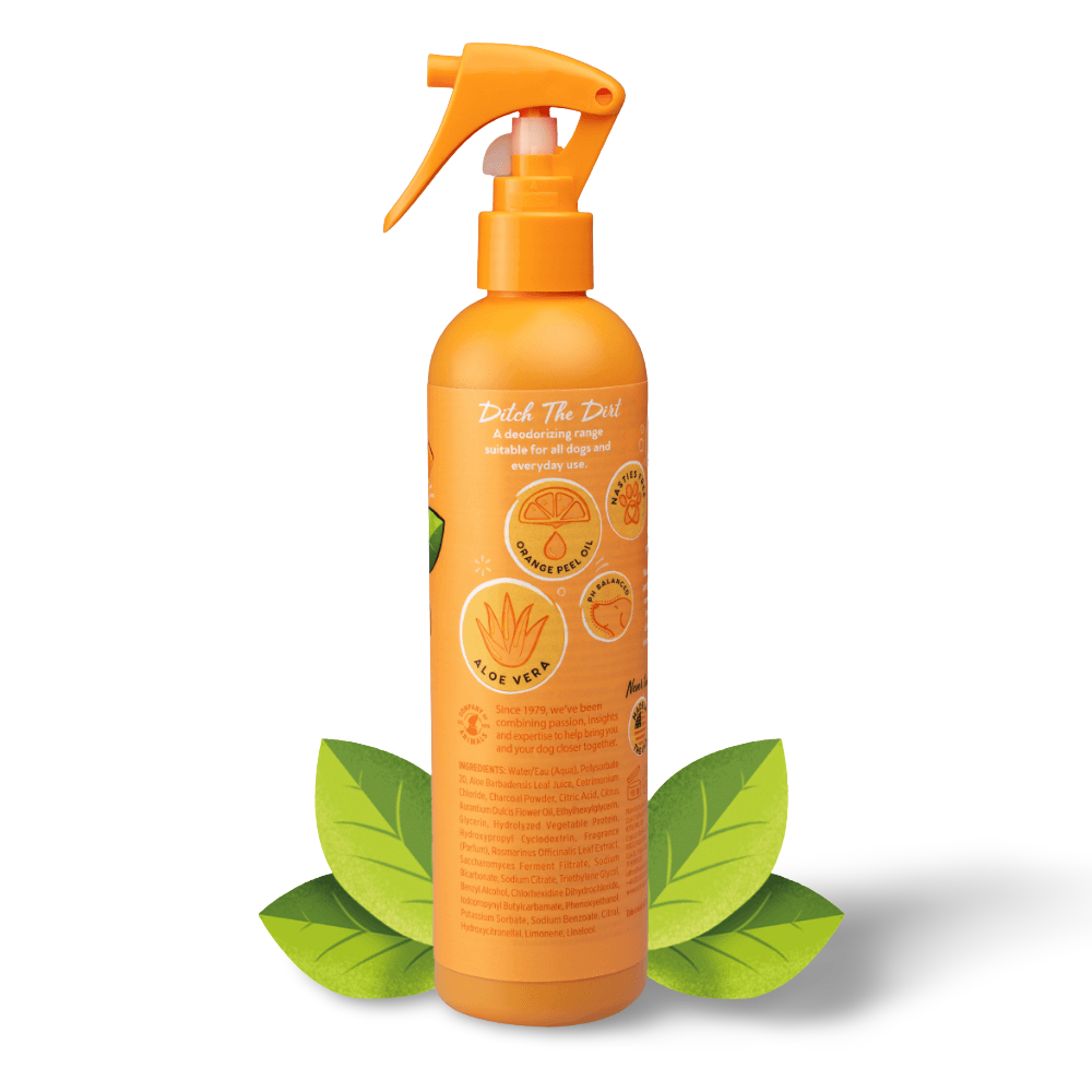 Ditch The Dirt Orange Deodorising Spray For Dogs
