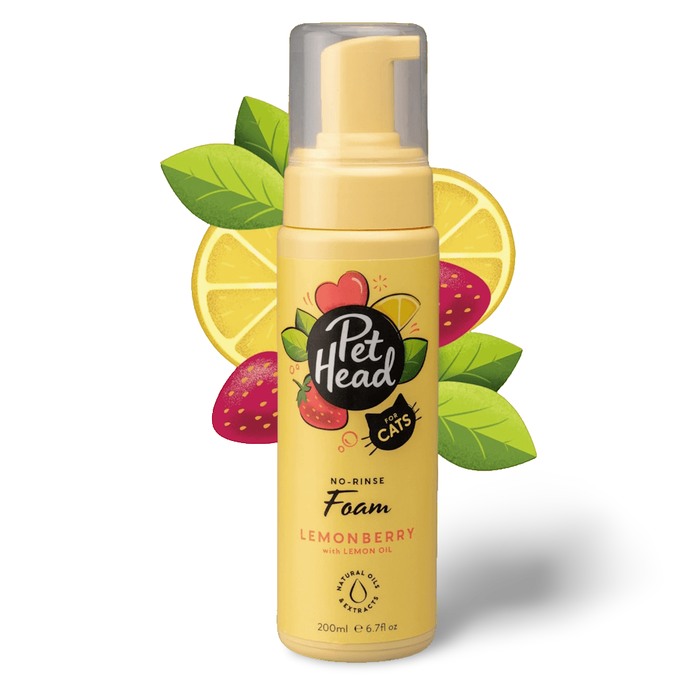 Felin Good Lemonberry No Rinse Shampoo Foam For Cats