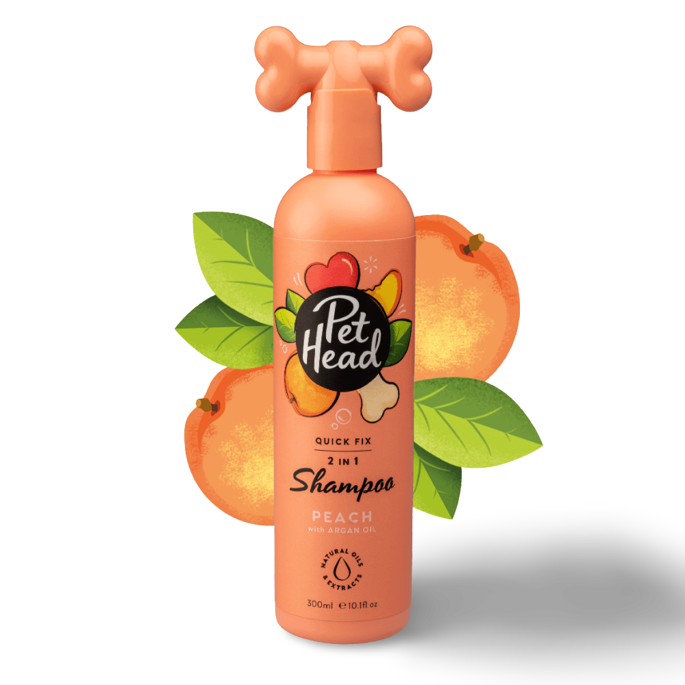 Quick Fix Peach 2 In 1 Shampoo For Dogs