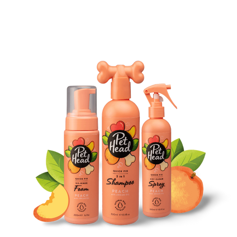 Quick Fix Peach 2 In 1 Shampoo For Dogs