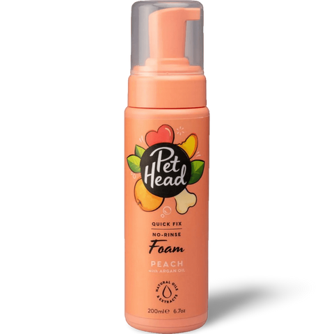 Quick Fix Peach Dry Clean Foam For Dogs