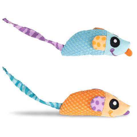 Catnip Chew Mice Cat Toy