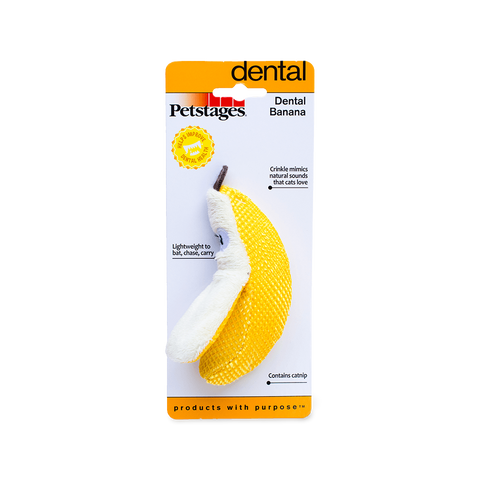 Dental Banana Cat Toy