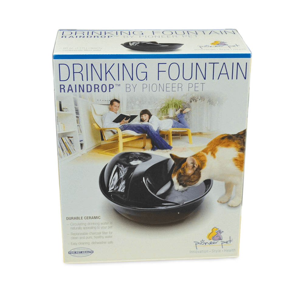 Ceramic Pet Fountain Raindrop