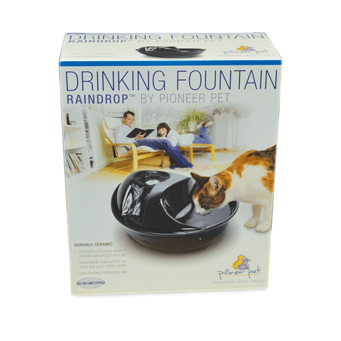 Ceramic Pet Fountain Raindrop