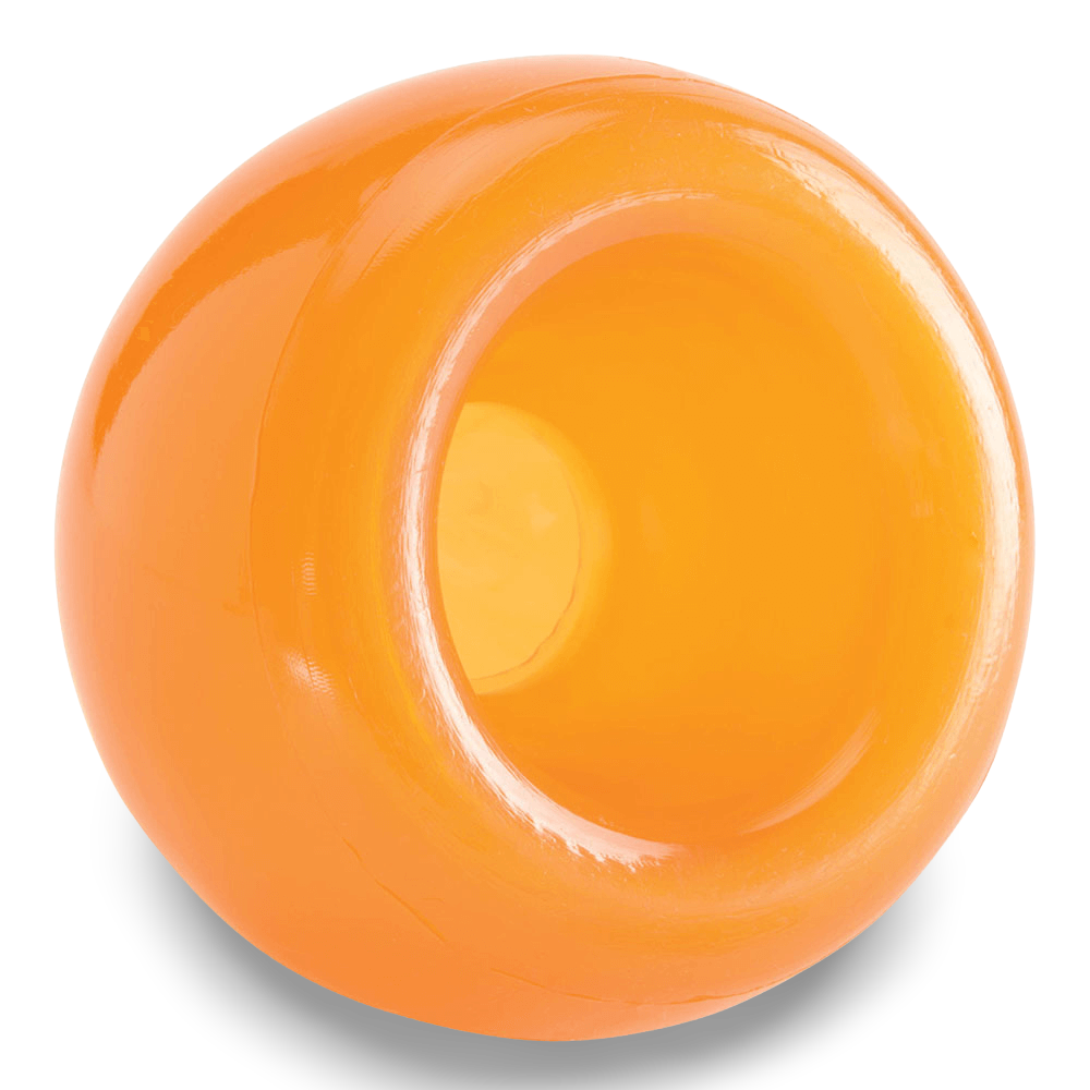 Orbee Tuff Snoop Interactive Dog Toy Orange
