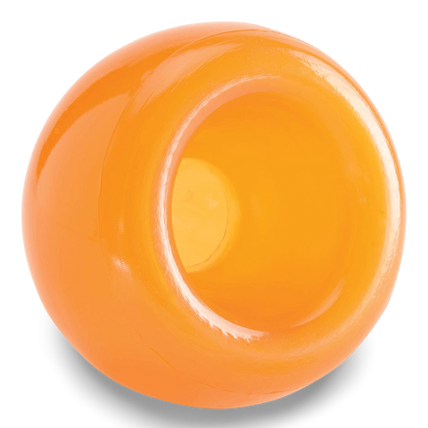 Orbee Tuff Snoop Interactive Dog Toy Orange