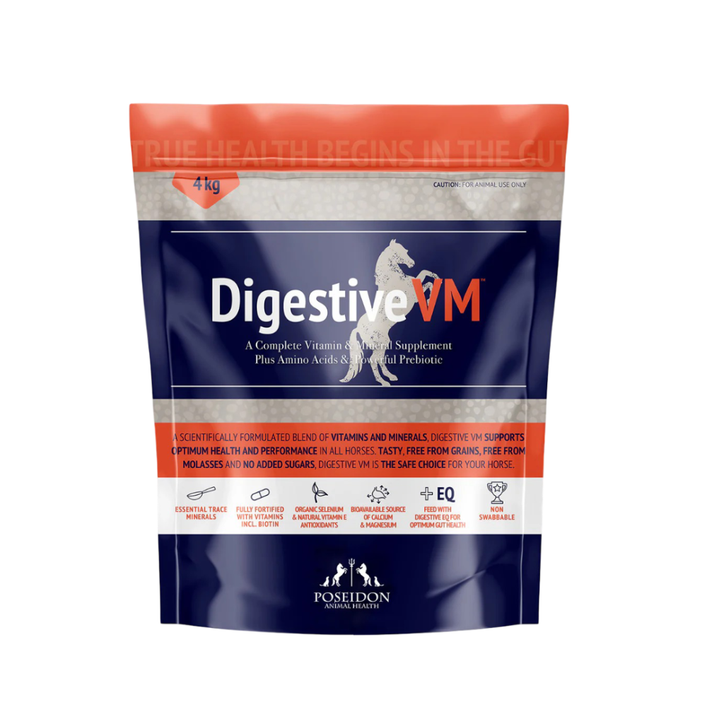 Poseidon Digestive Vm Vitamin Mineral Supplement For Horses