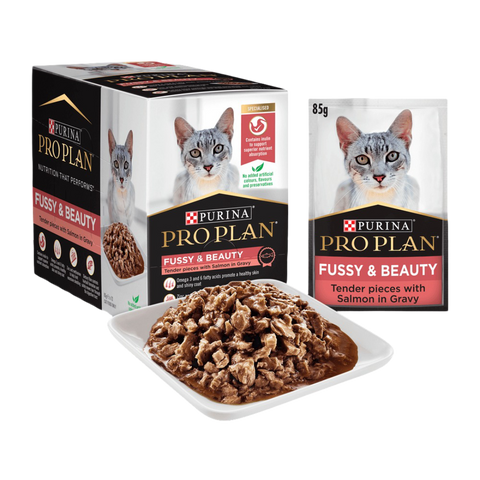 Adult Fussy And Beauty Wet Cat Food Pouches