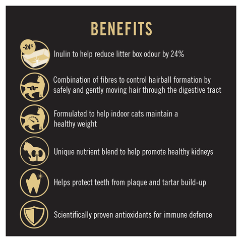 Adult Indoor Hairball Control Dry Cat Food