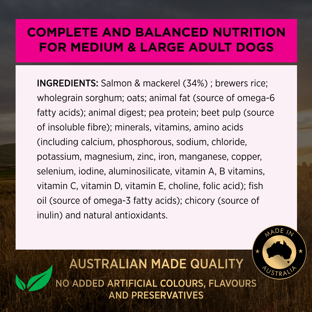Sensitive Skin & Stomach Medium Large Breed Adult Dry Dog Food