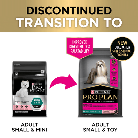 Sensitive Skin & Stomach Small Toy Breed Adult Dry Dog Food