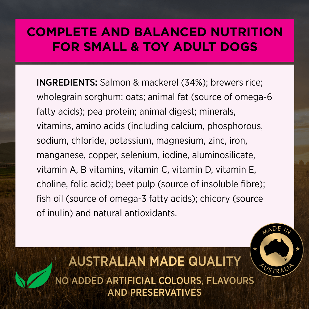 Sensitive Skin & Stomach Small Toy Breed Adult Dry Dog Food