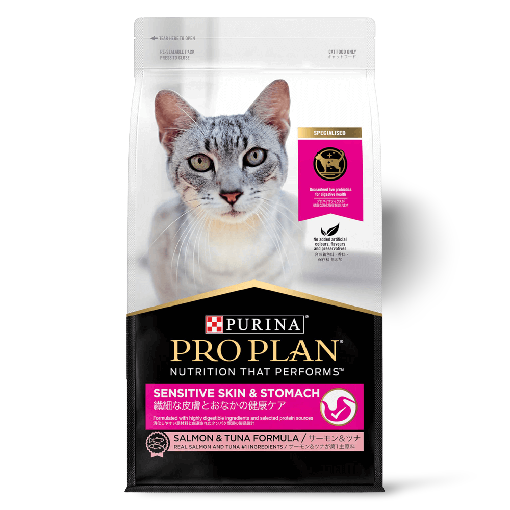 Adult Sensitive Skin Stomach Dry Cat Food