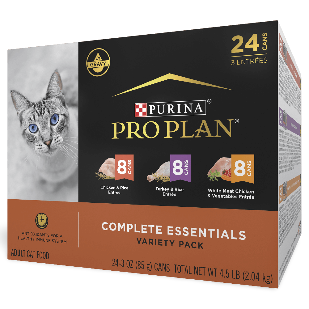 Complete Essentials Poultry Favourites In Gravy Variety Pack Wet Cat Food