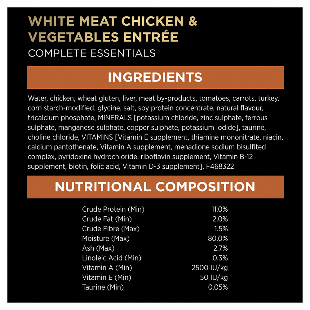 Complete Essentials Poultry Favourites In Gravy Variety Pack Wet Cat Food